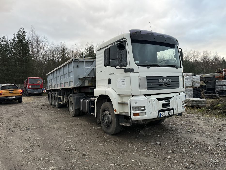 Mam TGA 18.390 Ciągnik z Naczepą