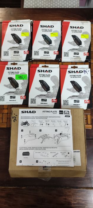 Mocowanie torby na zbiornik paliwa SHAD pin system