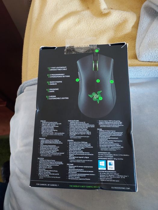 Rato razer deathader chroma