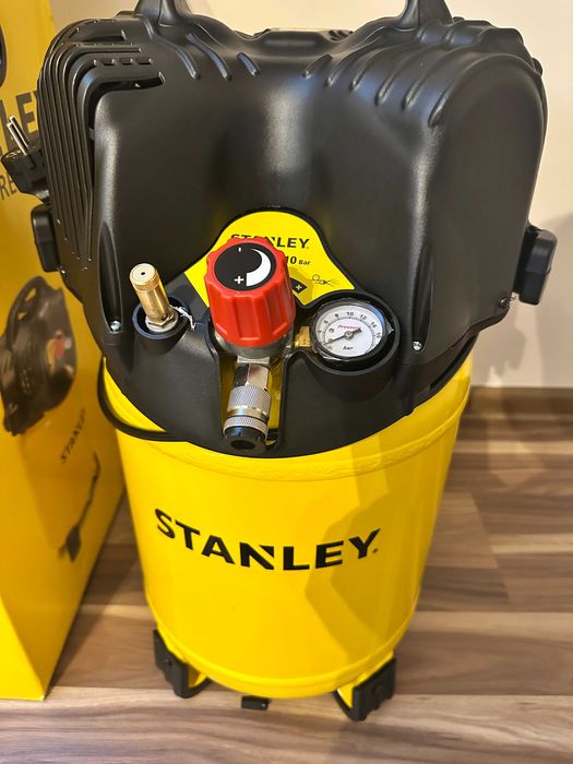 STANLEY Kompresor Bezolejowy Sprężarka 24L 10 BAR
