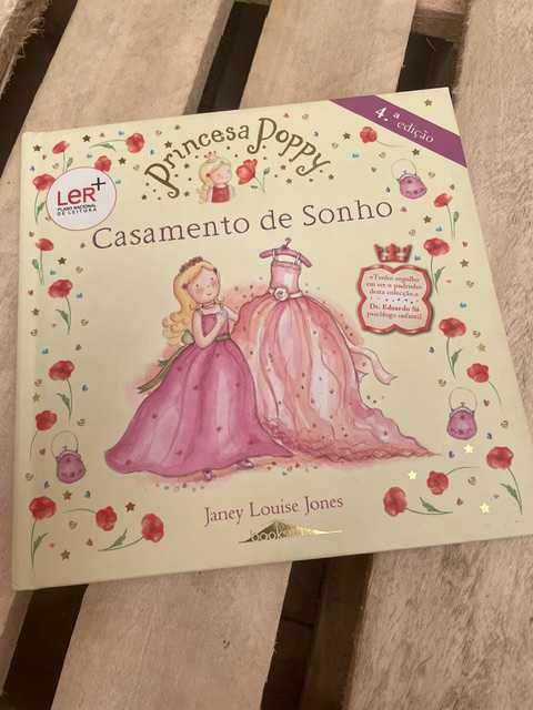 Livro Princesa Poppy, Casamento de Sonho – Janey Louise Jones
