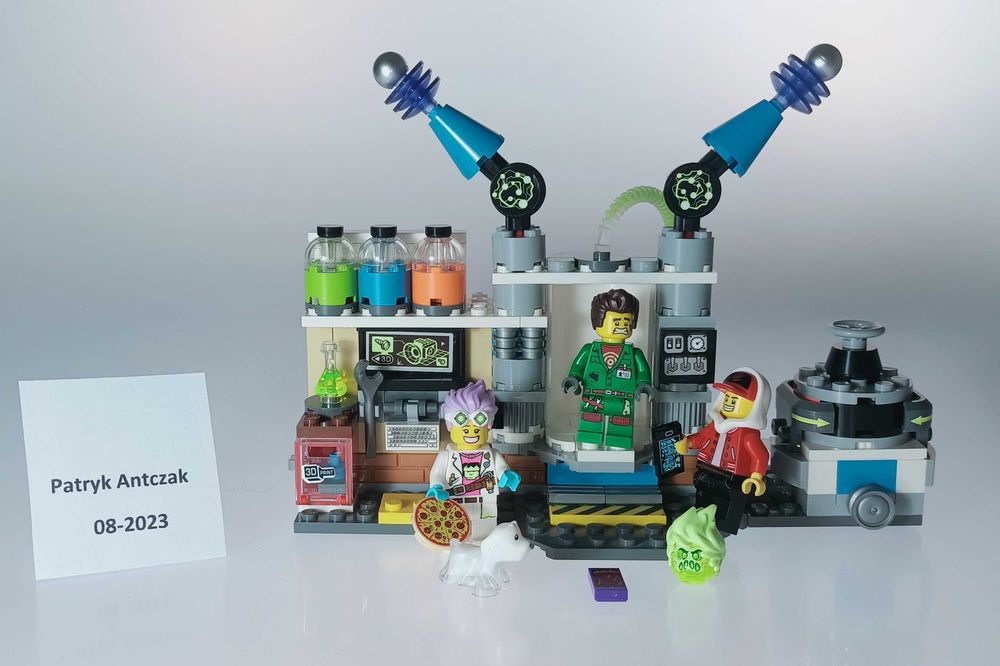 LEGO Hidden Side 70418 Ghost Lab 100% KOMPLETNY Warszawa
