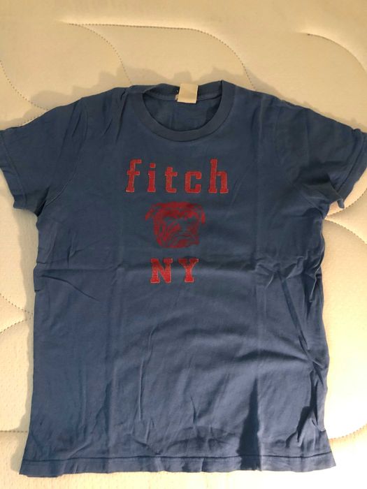 T-shirt azul Abercrombie