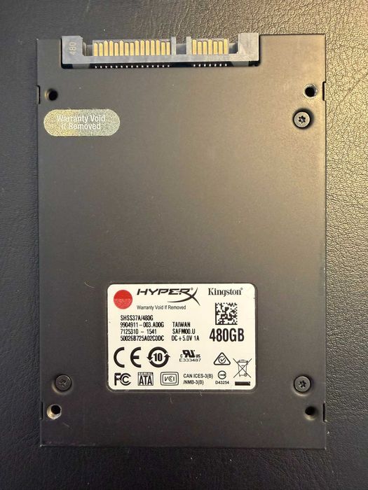 Kingston Hyper SSD 480GB 2,5"