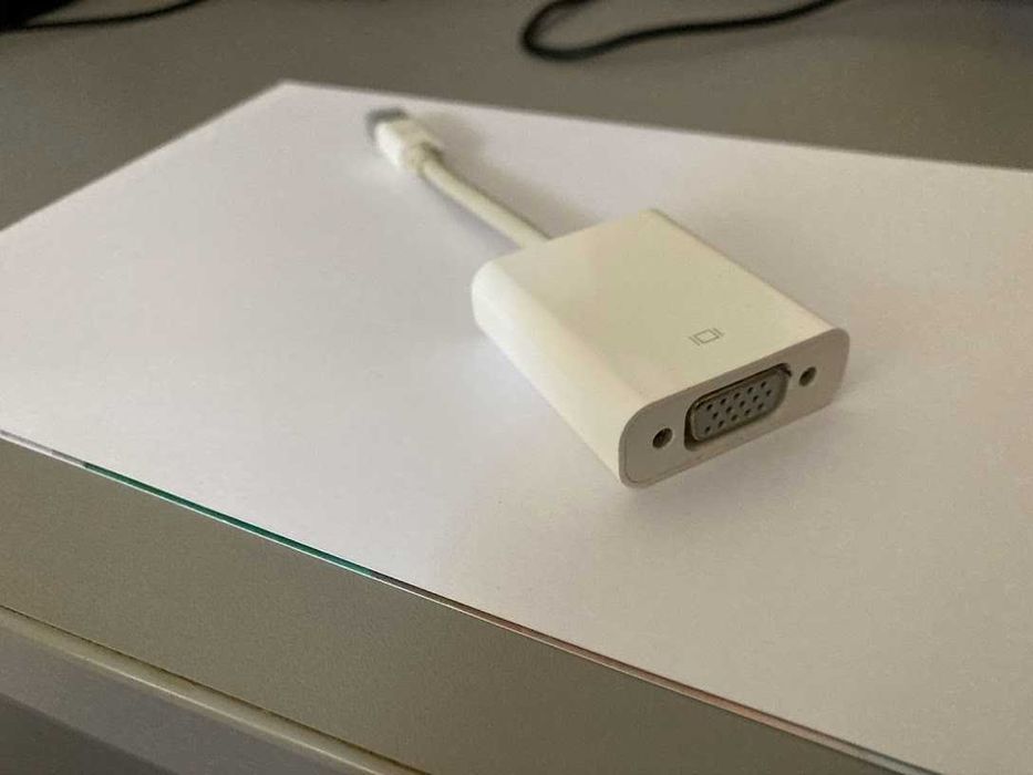 Adaptadores oficiais Apple de MAC p/VGA e DVI