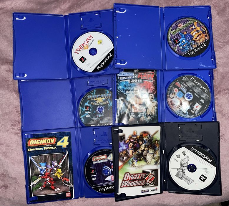 Vendo lote de 11 jogos originais PlayStation 2.