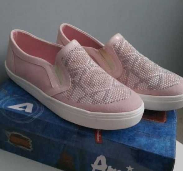 Baleriny różowe rozmiar 34 (nr 42)