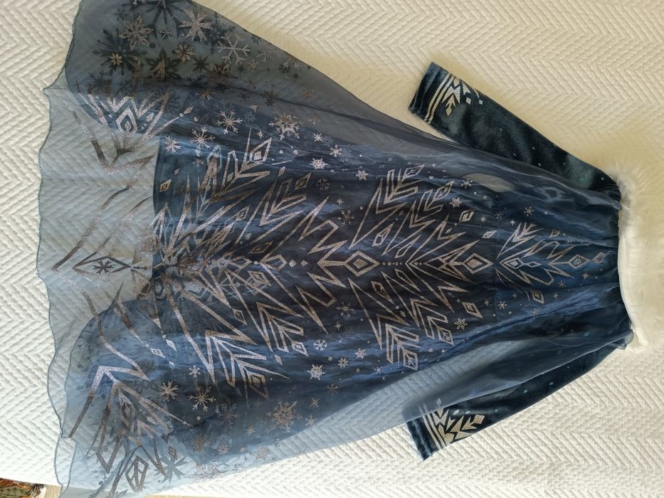 Fato de carnaval Elsa Frozen c/ acessórios 3-4anos