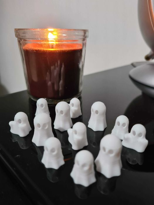 Halloween Decorative Ghosts Pack 12 Pieces | NEW64297604804225120