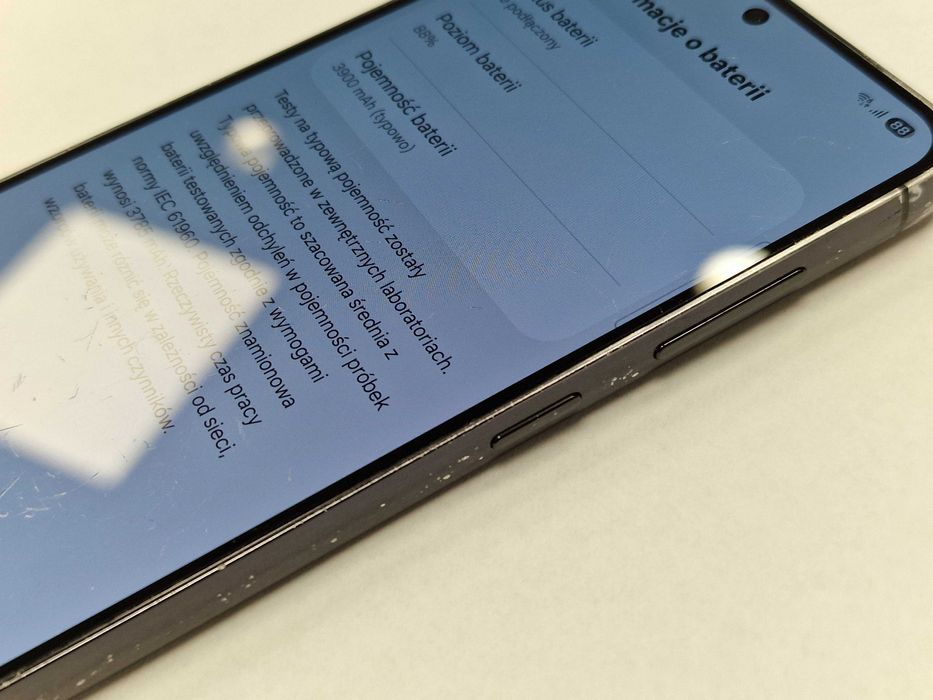 Samsung Galaxy S23/ 8GB/ 128GB/ Phantom Black/ Grade C + ładowarka