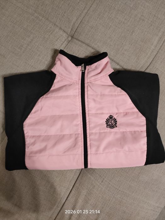 Bluza damska Ralph Lauren rozmiar S czarna z różem