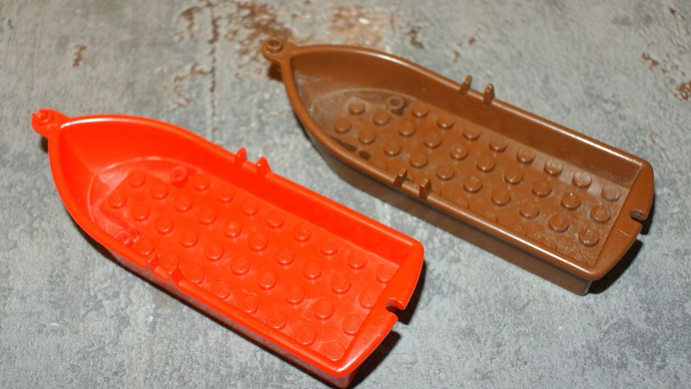 LEGO - zestaw łódek - 2 sztuki
