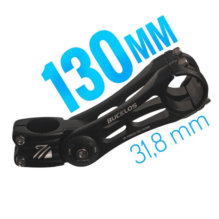 BUCKLOS 130 mm mostek regulowany wznios ze wzniosem miejscki holenderski riser 31,8 mm 13 cm