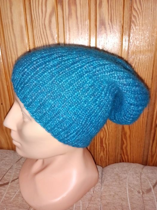 Okazja!!! Czapka Alpaca Turkusowa . Ciepła i miękka.