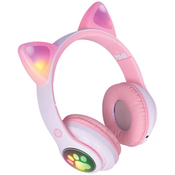Defender słuchawki Bluetooth FreemotionB585 Led różowy/pink (63585)