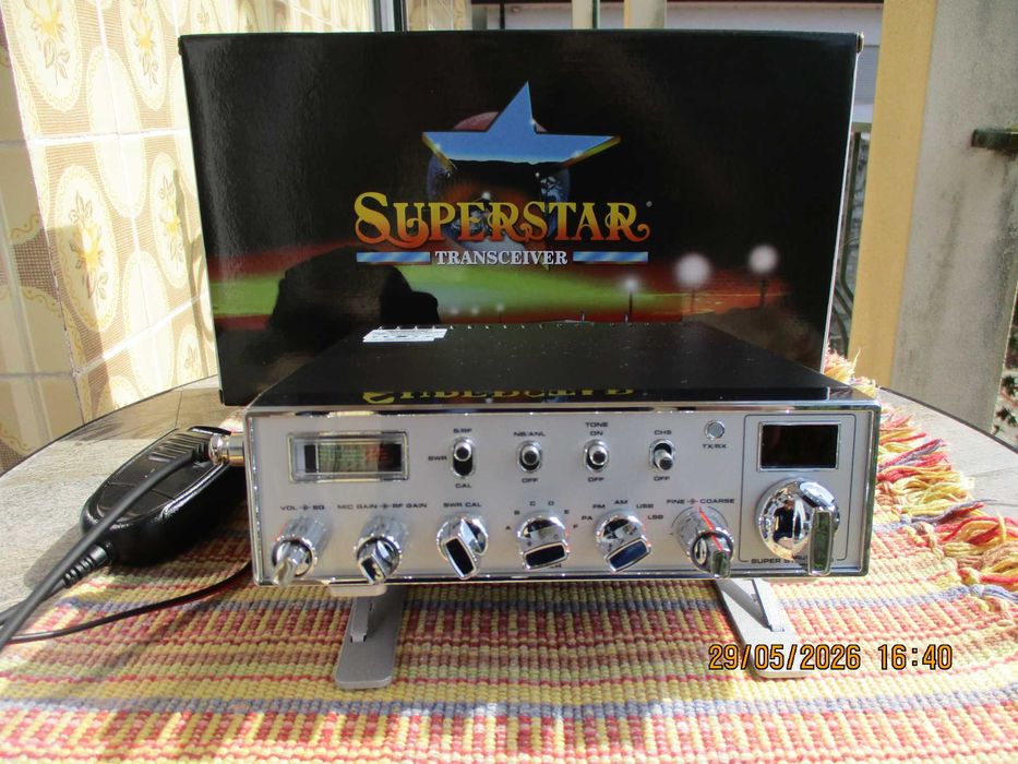Rádio CB SuperStar 3900. Clássico dos Clássicos!!