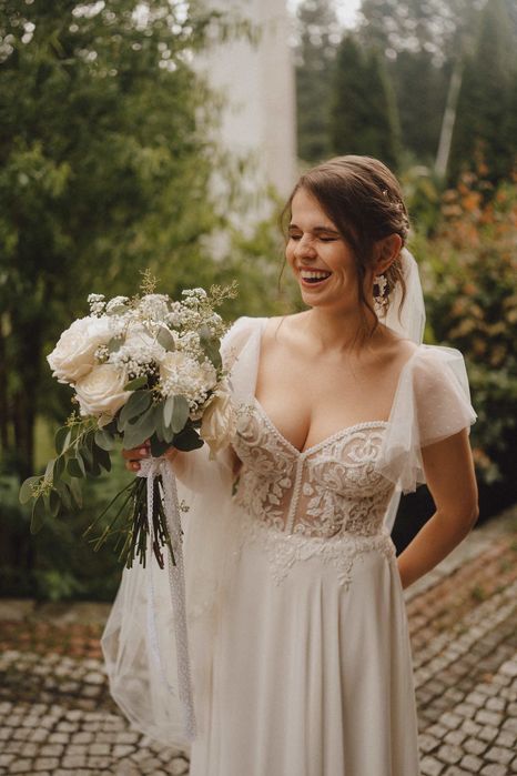 Suknia ślubna glam-boho