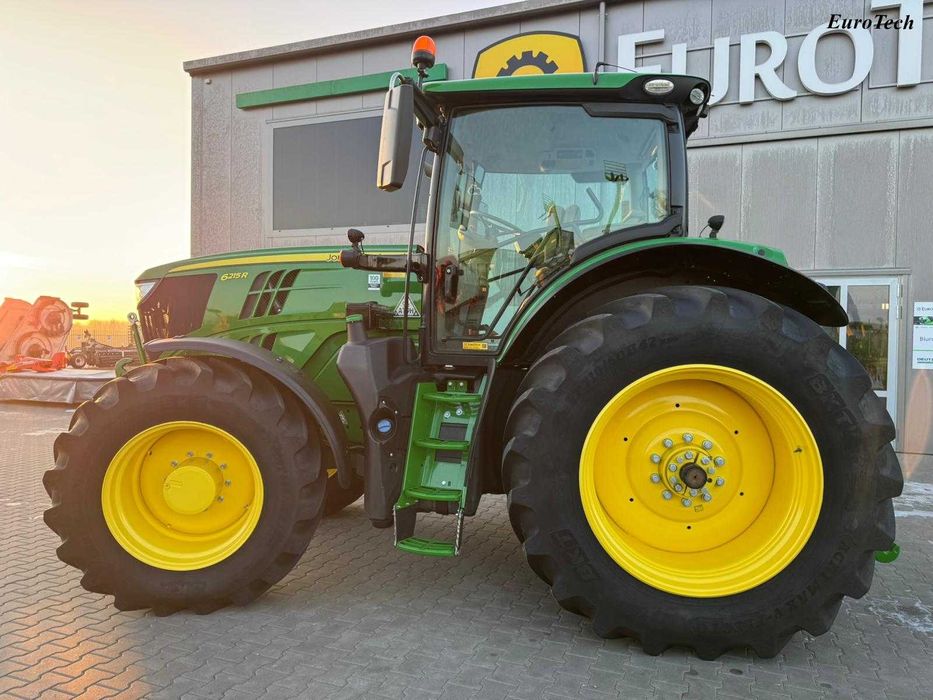 John Deere 6215r piękny egzemplarz import. 6250r 6195r GPS LED
