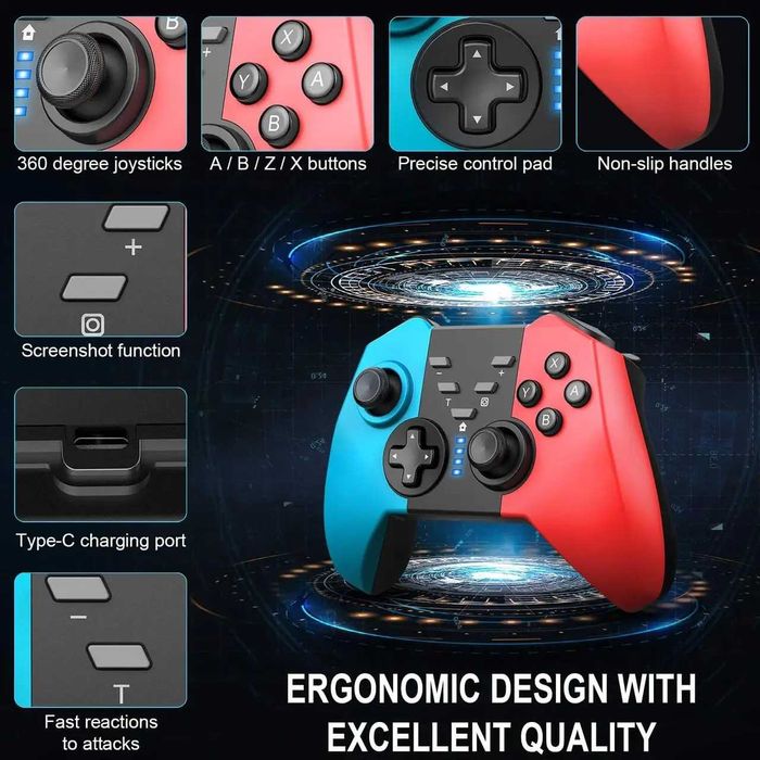 Джойстик геймпад Cehensy Switch для Nintendo/PC/планшету