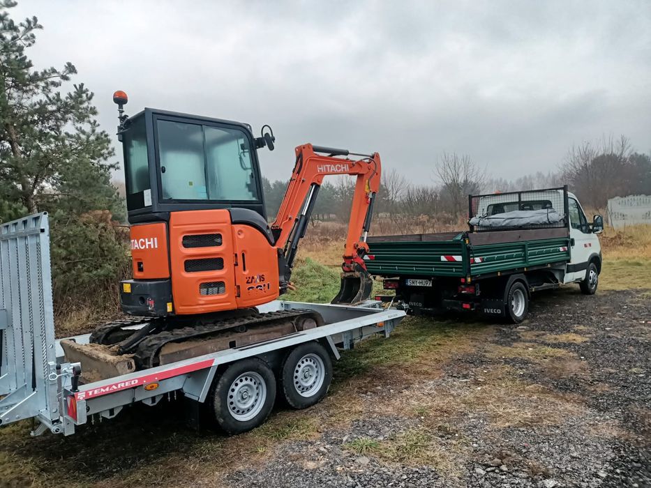 Usługi minikoparką 2,7t Myszków