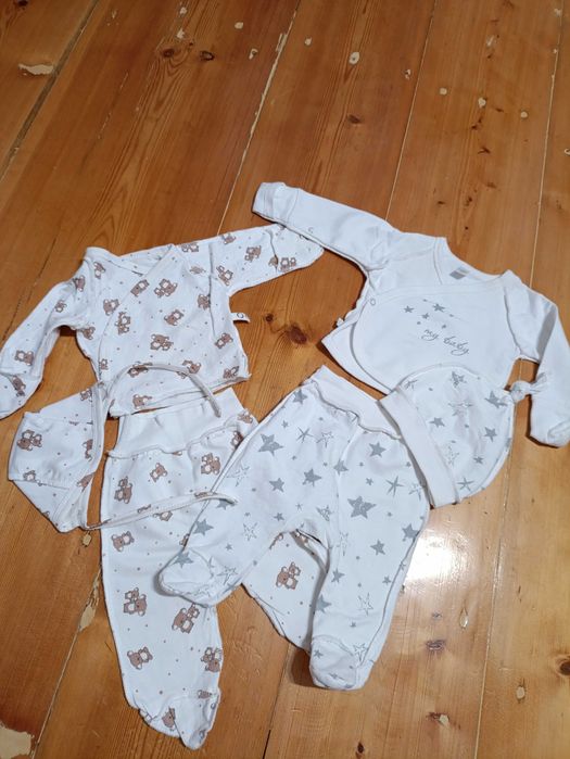 Речі для новонароджених в пологовий ,костюмчики 56 розміру ,пеленки