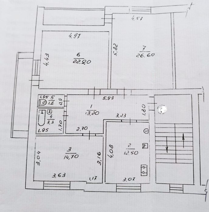 Продам велику квартиру для втілення Ваших мрій