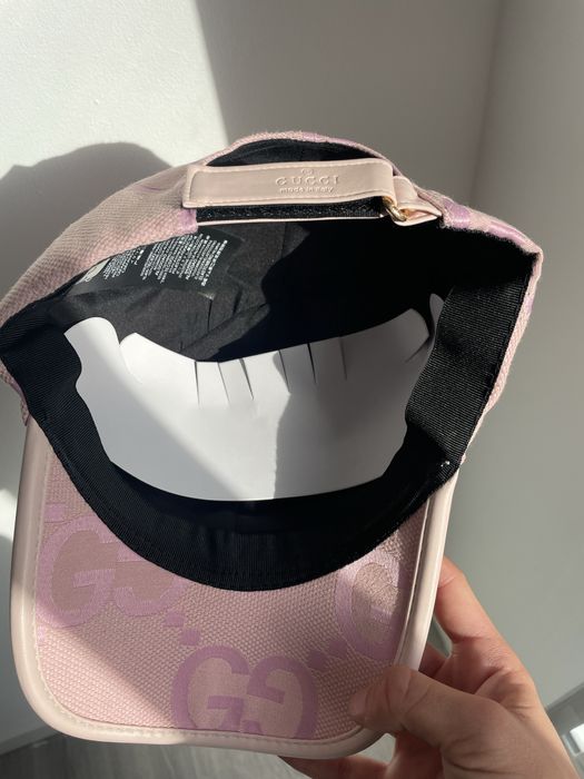 chapeu gucci rosa
