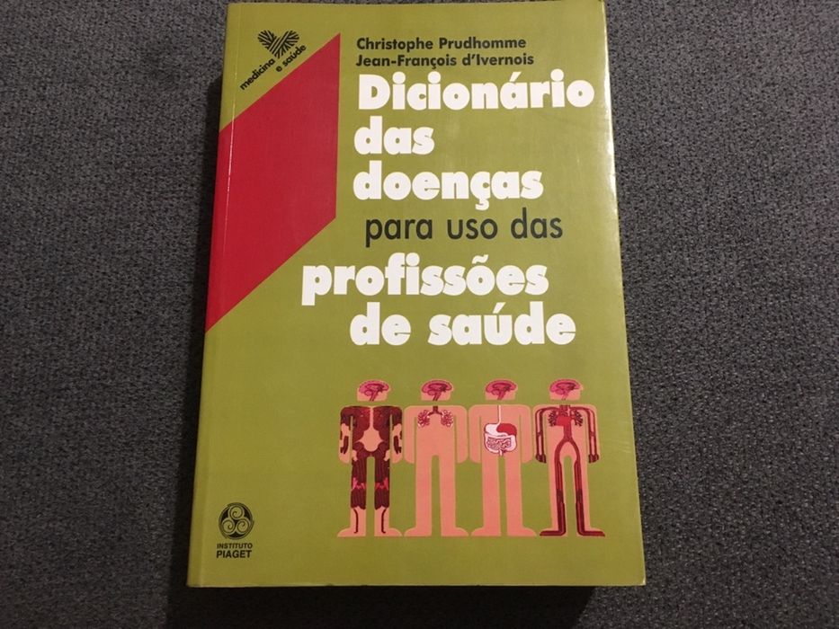 Vendo livro "Dicionário das doenças para uso de profissionais saúde"
