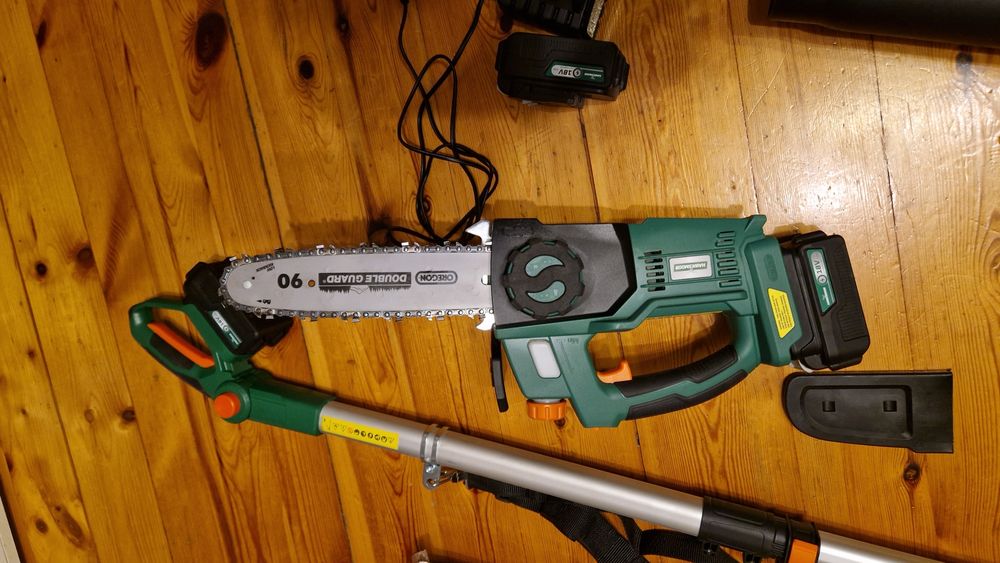 Mini pilarka na wysięgniku, dmuchawa