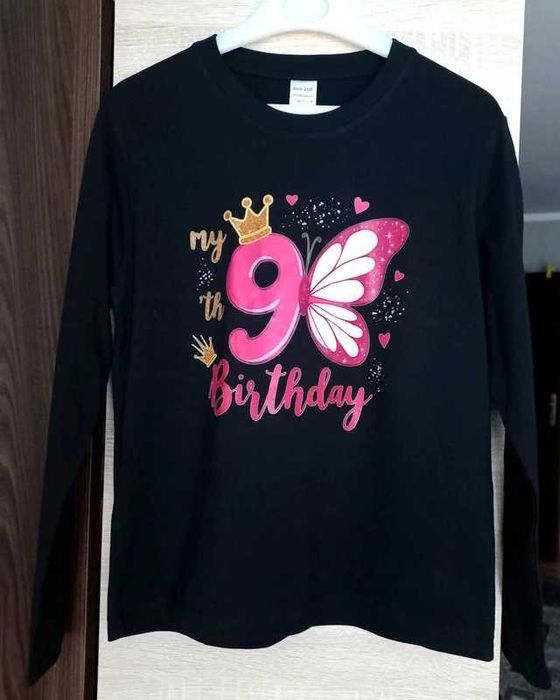 Bluzka urodzinowa dla dziewczynki 146 - nowa