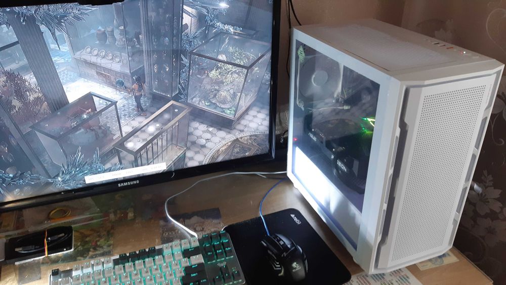 Игровой компьютер - новый на гарантии