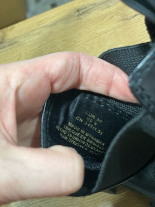 Sztyblety chunky chelsea boots 39