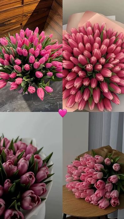 Заголовок: Тюльпани оптом і в роздріб, букети з доставкою