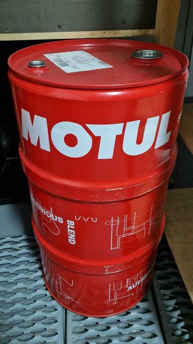 beczka metalowa stalowa OZDOBNA ;) Motul 60L