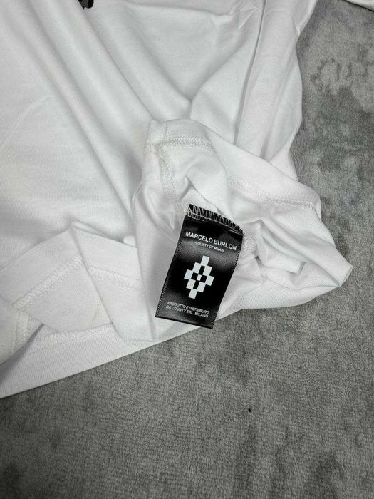 Футболка Marcelo Burlon amiri s5der corteiz кортез марсело бурлон drip