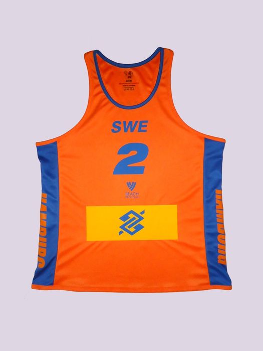 Майка для пляжного волейболу Hellvig SWE#2 Hamburg розмір М нова