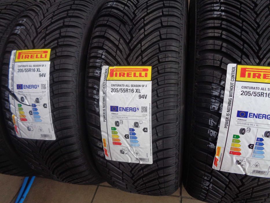 Nowe 205/55R16 PIRELLI Cinturato All Season SF3 ,Całoroczne kl.PREMIUM