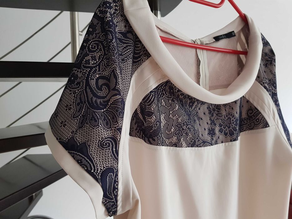 Piękna sukienka oversize Trynite r. 50 – stan idealny