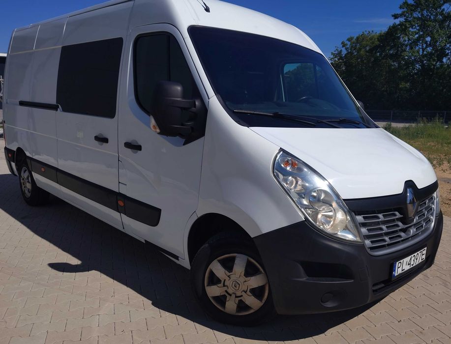 RENAULT MASTER 3 BRYGADÓWKA doka 7os 170 km klima !
