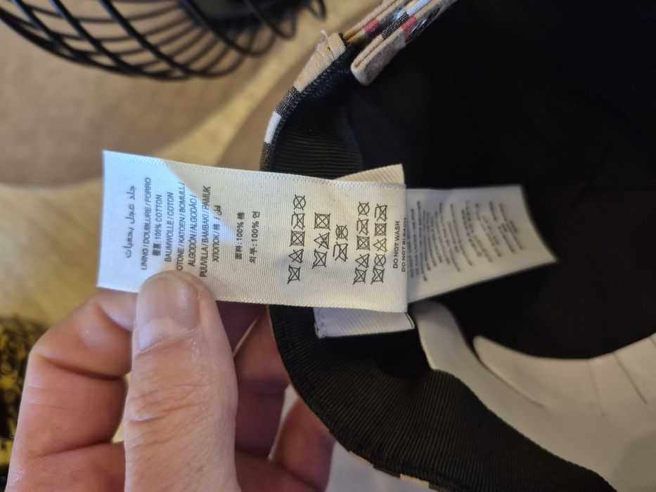 Czapka z daszkiem Burberry