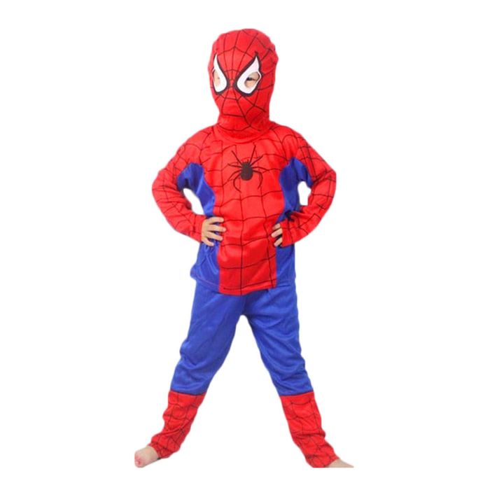 Strój kostium spiderman + rękawica z wyrzutnią rozmiar m