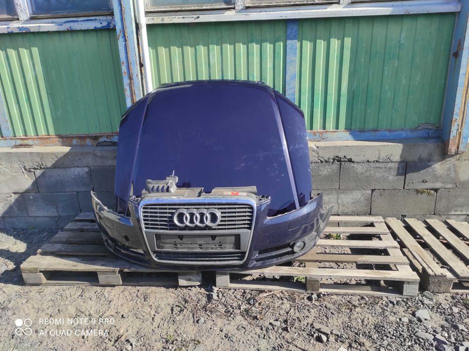 Audi a4 b7 LZ5A maska zderzak Xenon spryskiwacze lampa wzmocnienie