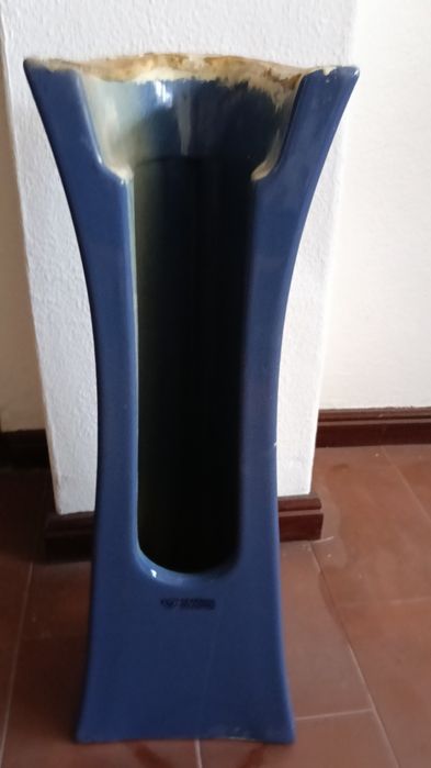 Suporte lavatório azul para casa de banho