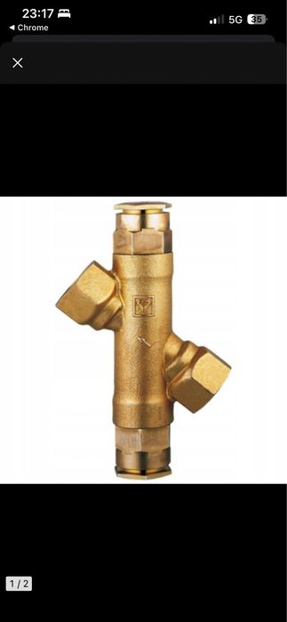 HERZ ogranicznik temperatury cyrkulacji  ZTB DN 15, 1/2"