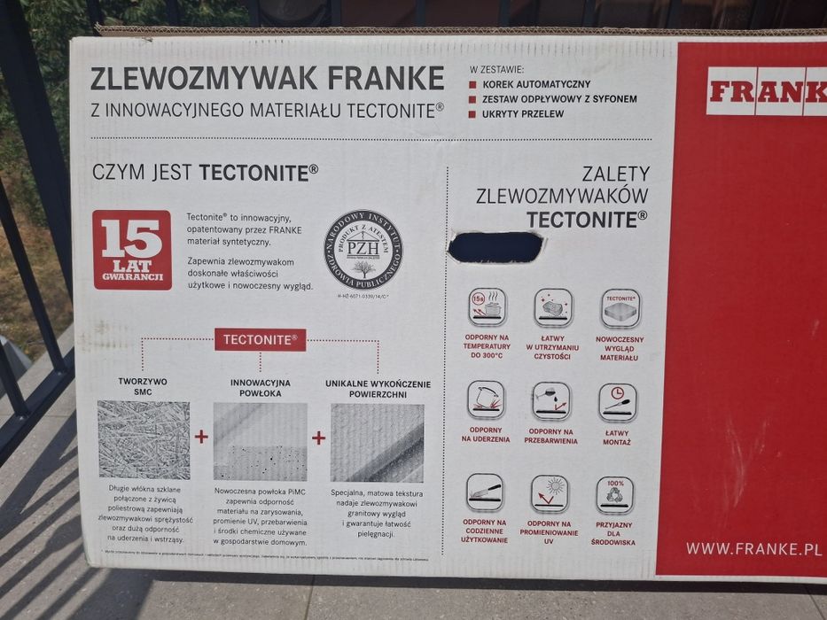 Zlew kuchenny  Franke