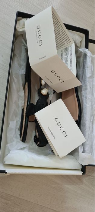 Жіночі босоніжки Gucci оригінал, босоніжки на низькому, в'єтнамки