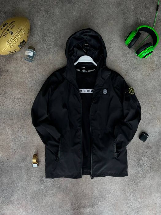 Stone Island wiatrowka kurtka SI wodoodporna XL/XXL patch patka logo