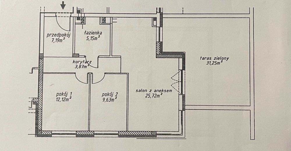 Nowy lokal 64m2 z ogródkiem | Parter | Metro Młociny | Bielany