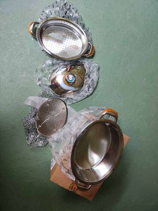 Philipiak NOWY owalny garnek gęsiarka