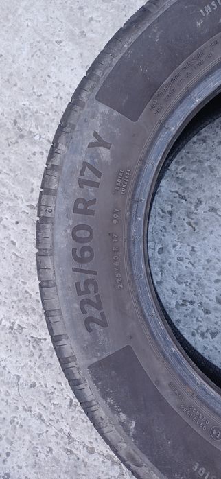 Літо 225/60/R17 2шт 7мм Continental Ecocontact 6 Колеса Шини Склад